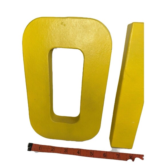 First Birthday Letter Sign Freestanding Decor One Table Prop Party - Picture 4 of 12